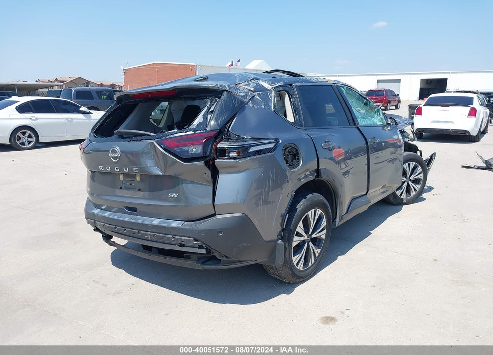2022 NISSAN ROGUE SV FWD VIN: 5N1BT3BA7NC716810