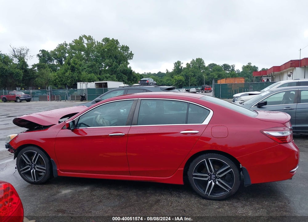 2017 HONDA ACCORD SPORT SE VIN: 1HGCR2F19HA115427