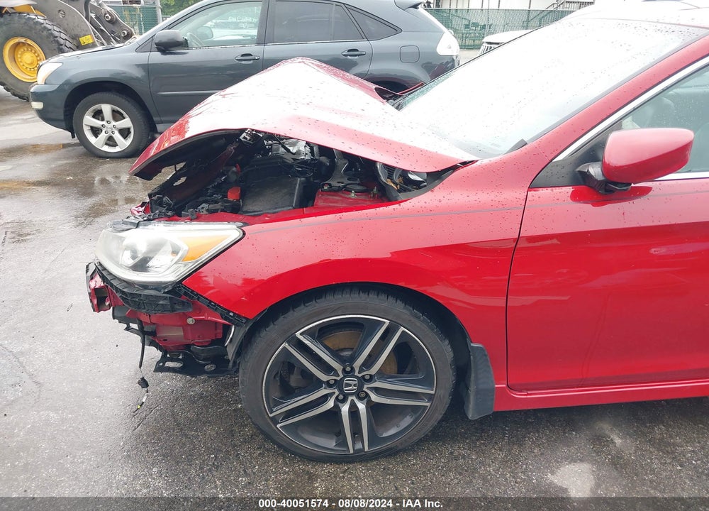 2017 HONDA ACCORD SPORT SE VIN: 1HGCR2F19HA115427