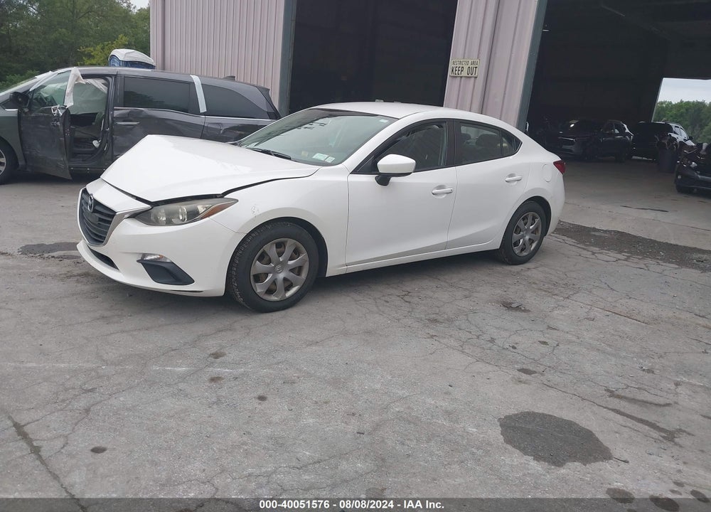 2014 MAZDA 3 I SPORT VIN: JM1BM1U7XE1122053
