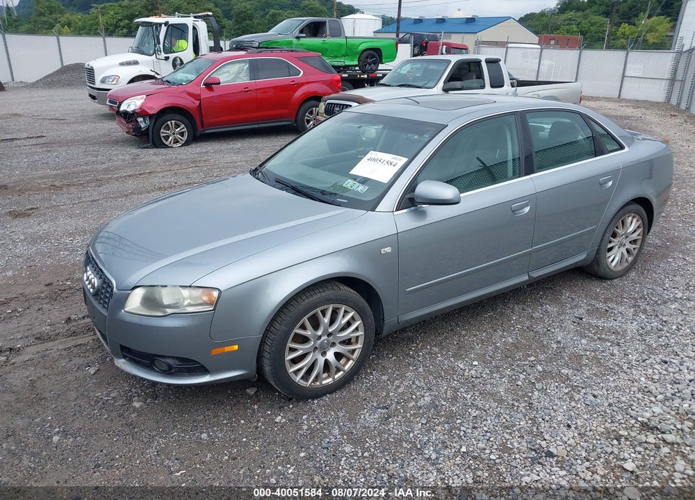 2008 AUDI A4 2.0T/2.0T SPECIAL EDITION VIN: WAUDF78E48A149765