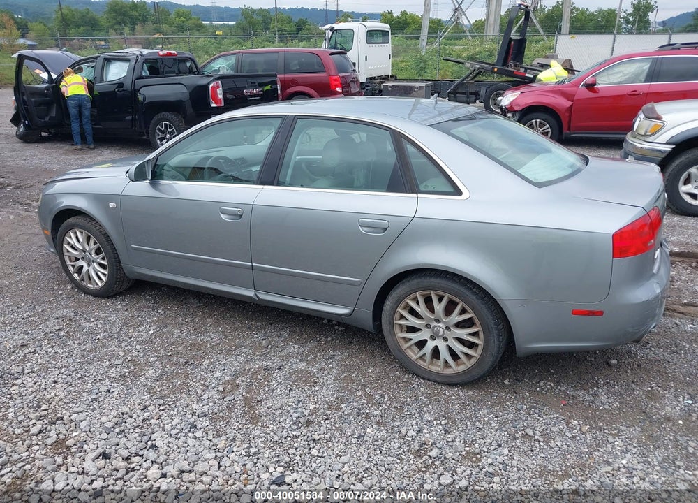 2008 AUDI A4 2.0T/2.0T SPECIAL EDITION VIN: WAUDF78E48A149765