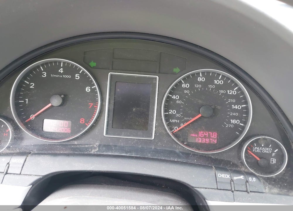 2008 AUDI A4 2.0T/2.0T SPECIAL EDITION VIN: WAUDF78E48A149765