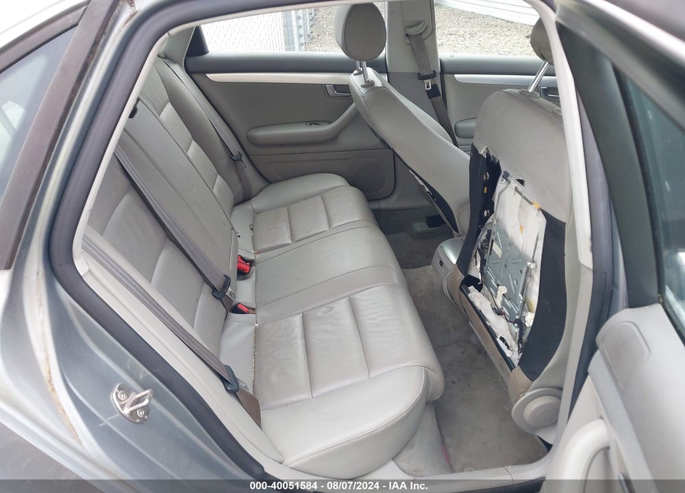 2008 AUDI A4 2.0T/2.0T SPECIAL EDITION VIN: WAUDF78E48A149765