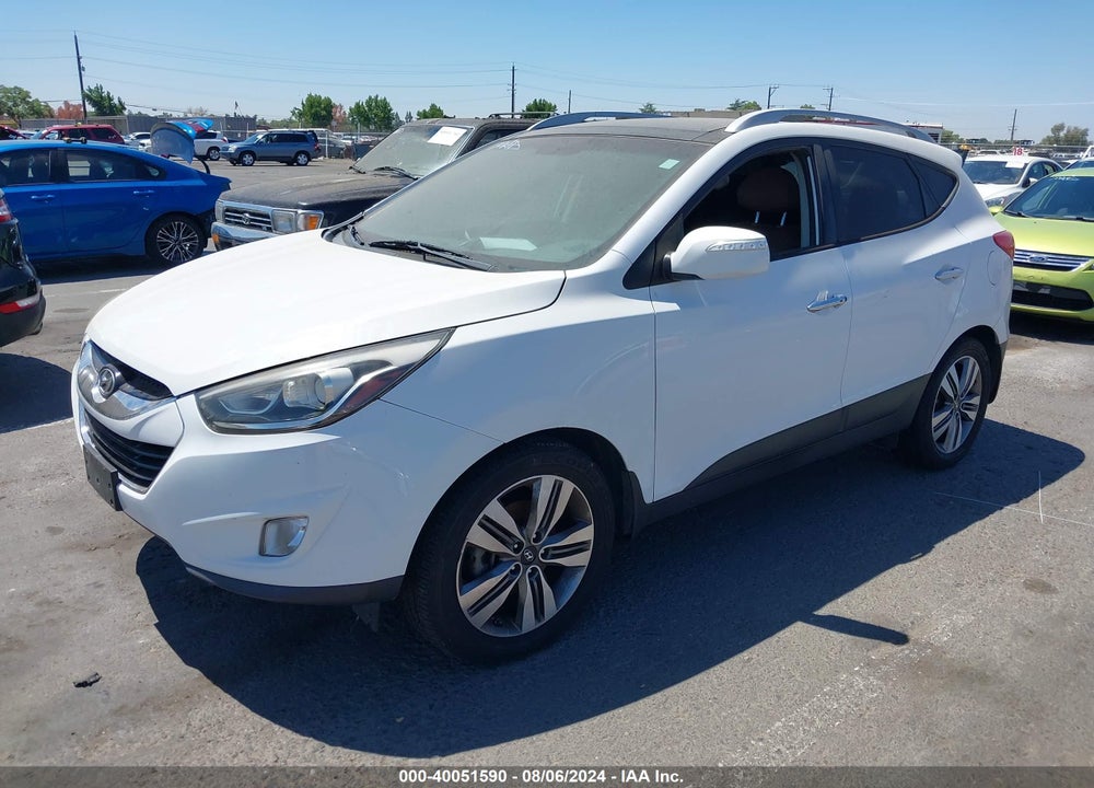 2014 HYUNDAI TUCSON LIMITED VIN: KM8JU3AG0EU845903
