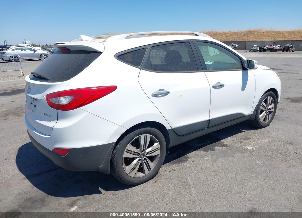 2014 HYUNDAI TUCSON LIMITED VIN: KM8JU3AG0EU845903