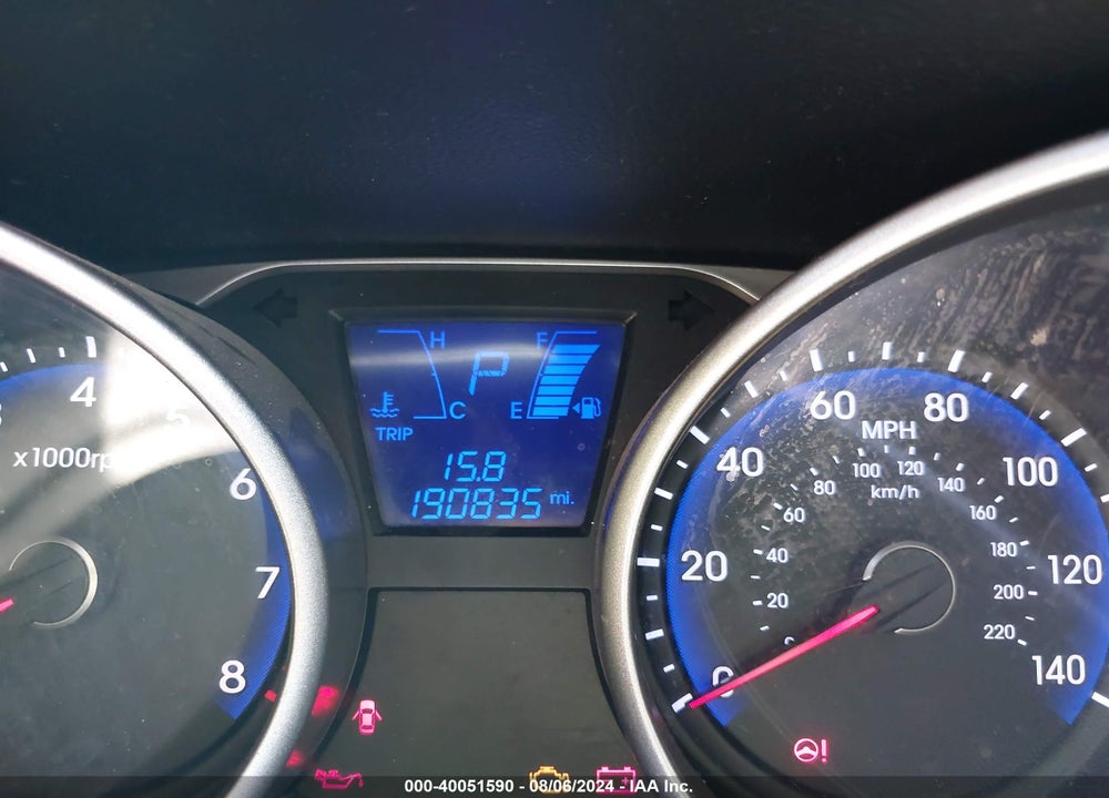 2014 HYUNDAI TUCSON LIMITED VIN: KM8JU3AG0EU845903