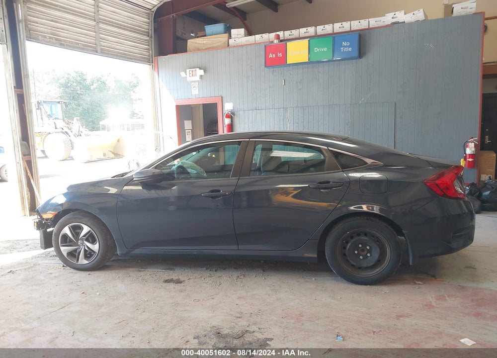 2020 HONDA CIVIC LX VIN: 19XFC2F63LE003432