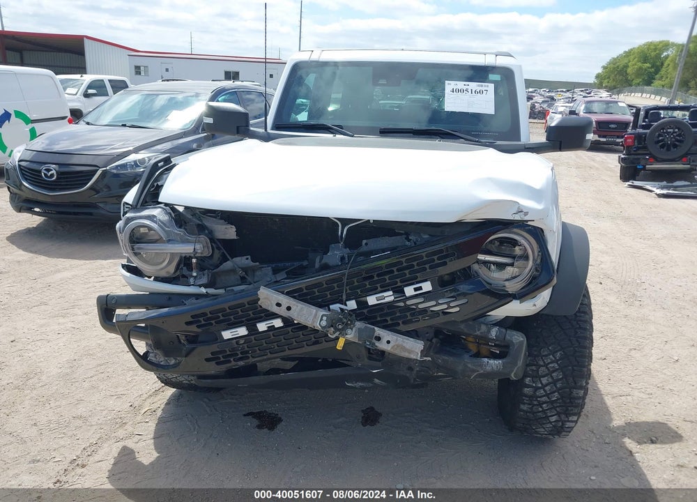 2022 FORD BRONCO BIG BEND/BLACK DIAMOND/OUTER BANKS/BADLANDS/WILDTRAK VIN: 1FMDE5CPXNLB75057