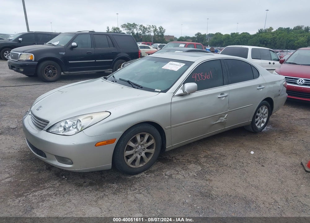 2003 LEXUS ES 300 VIN: JTHBF30G236019087