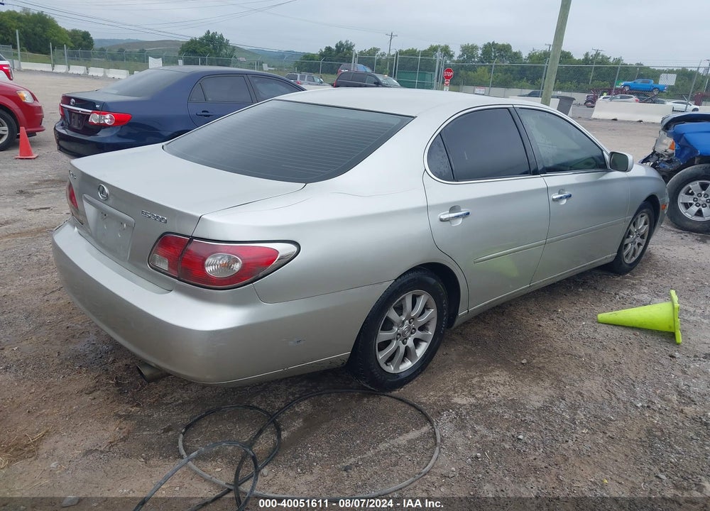 2003 LEXUS ES 300 VIN: JTHBF30G236019087