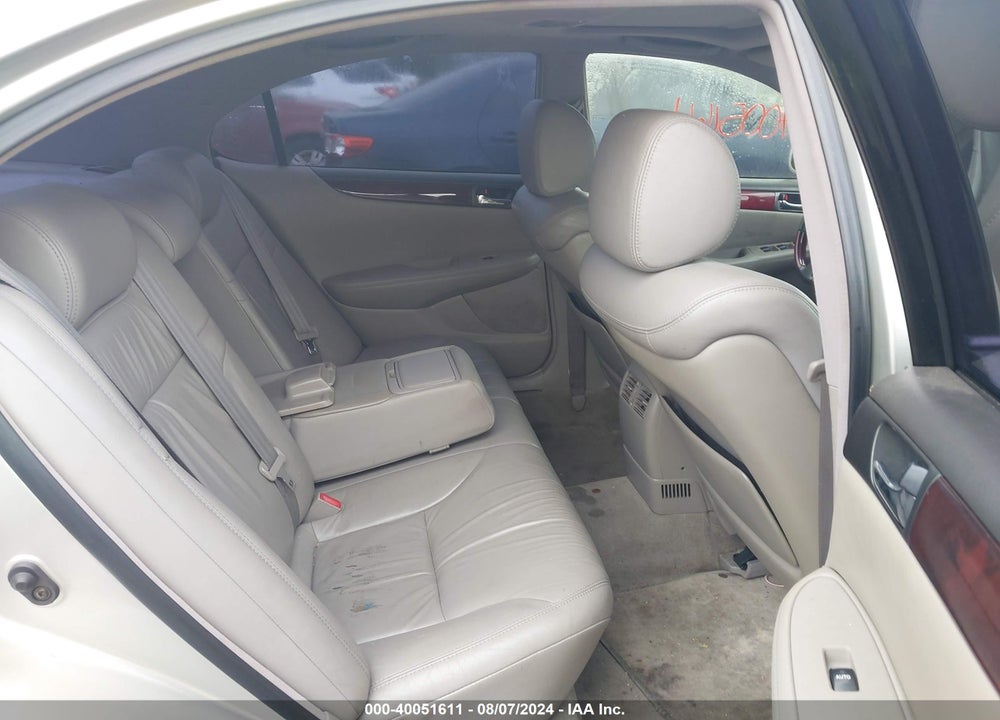 2003 LEXUS ES 300 VIN: JTHBF30G236019087