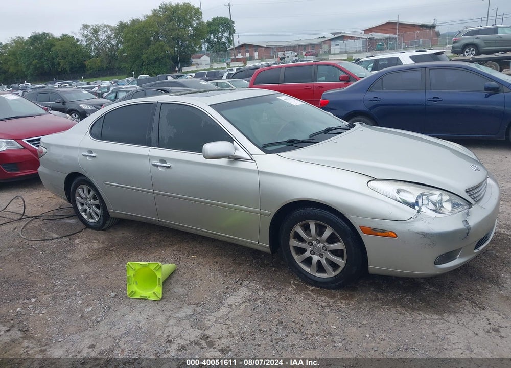 2003 LEXUS ES 300 VIN: JTHBF30G236019087
