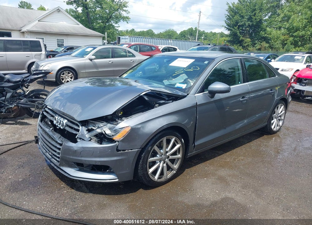 2016 AUDI A3 2.0T PREMIUM VIN: WAUE8GFF7G1021223