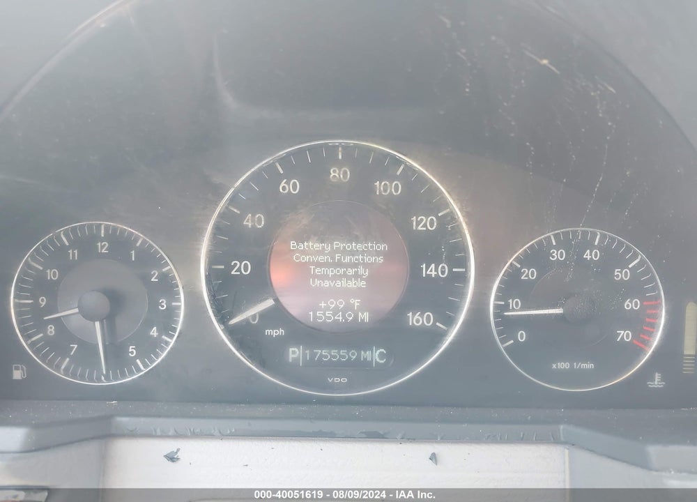 2004 MERCEDES-BENZ E 320 VIN: WDBUH65J84A557204