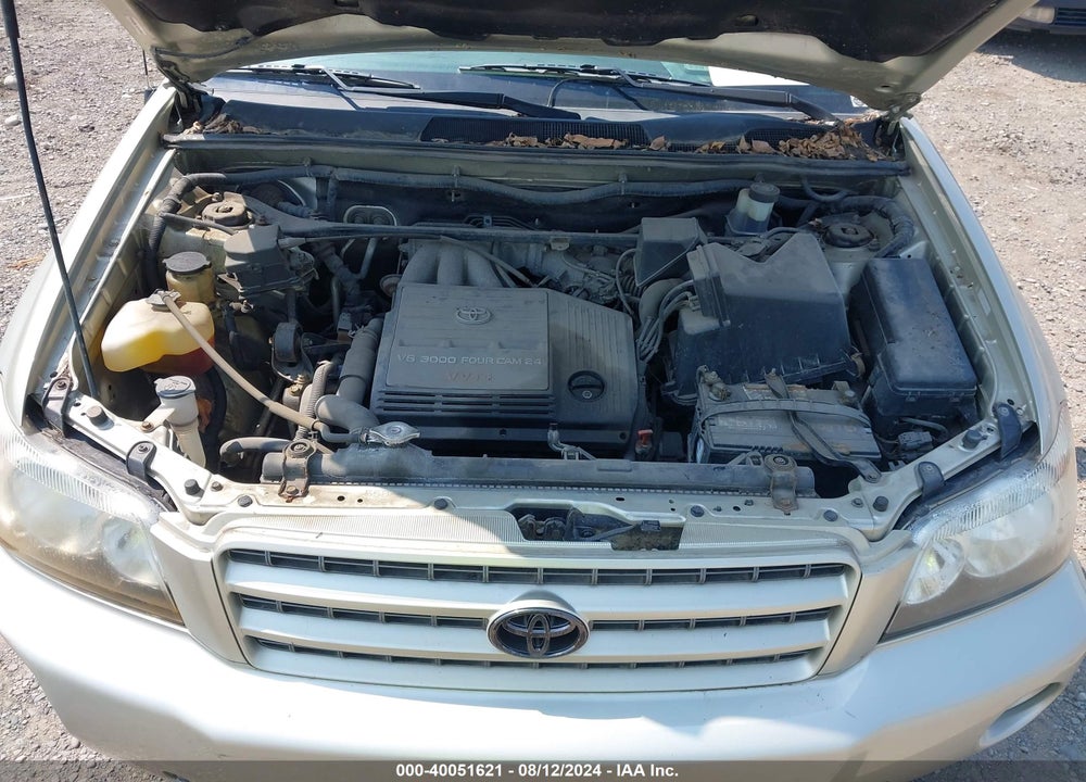 2003 TOYOTA HIGHLANDER V6 VIN: JTEHF21A530128058