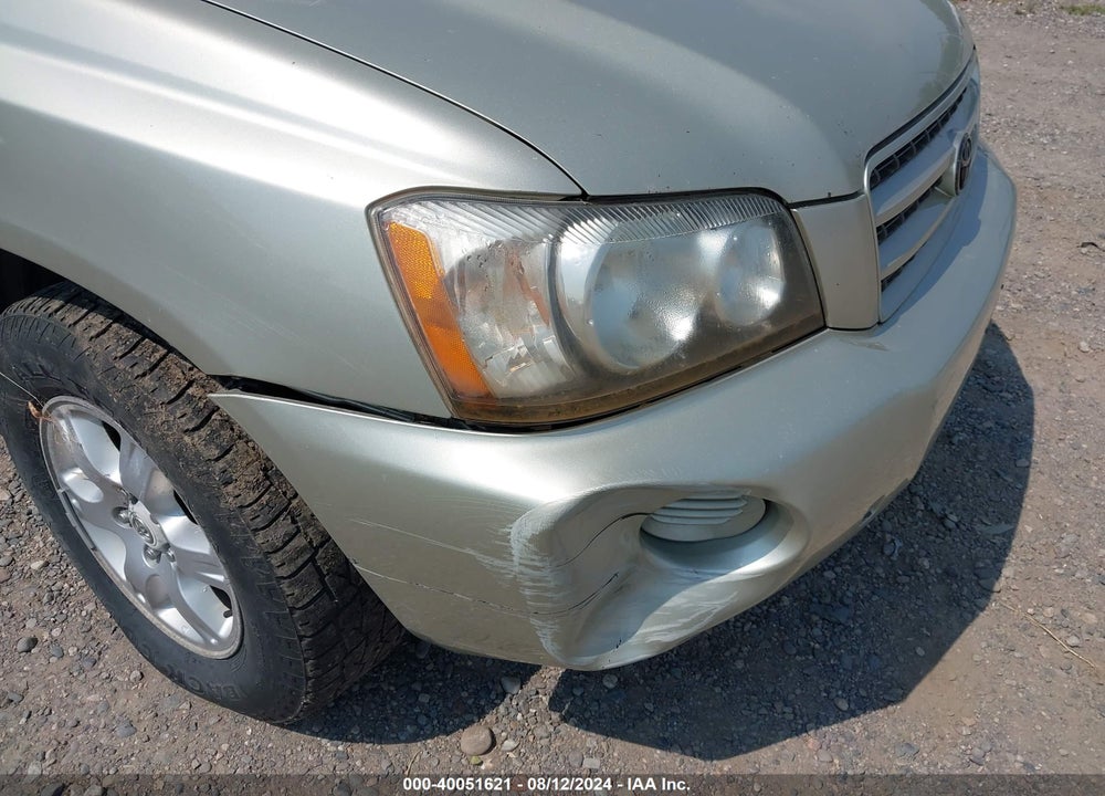 2003 TOYOTA HIGHLANDER V6 VIN: JTEHF21A530128058