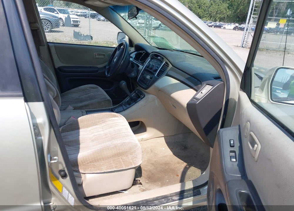 2003 TOYOTA HIGHLANDER V6 VIN: JTEHF21A530128058
