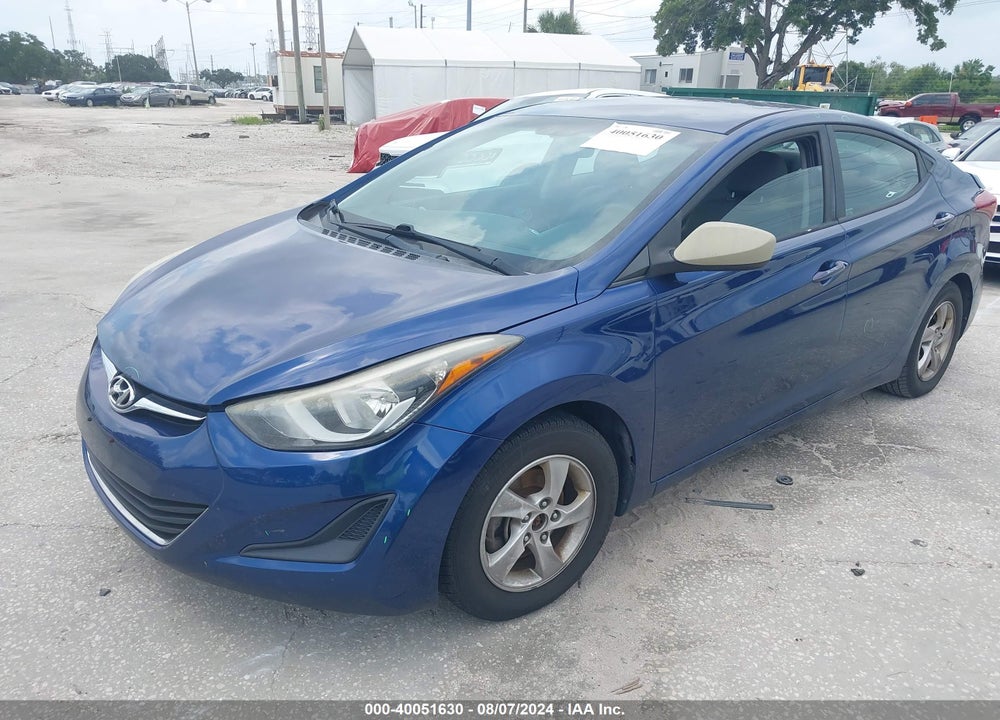 2015 HYUNDAI ELANTRA SE VIN: 5NPDH4AE9FH584924