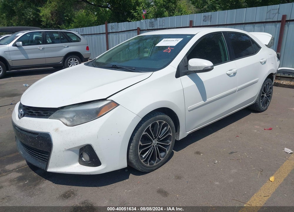 2016 TOYOTA COROLLA S PLUS VIN: 2T1BURHE8GC731499