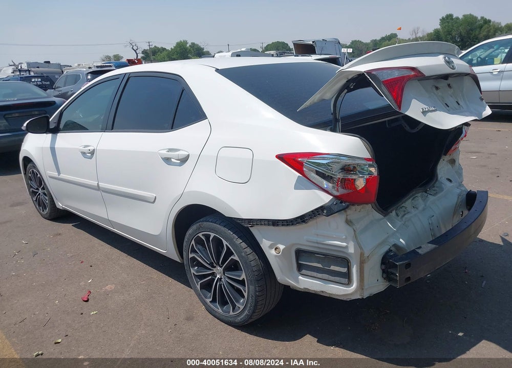2016 TOYOTA COROLLA S PLUS VIN: 2T1BURHE8GC731499