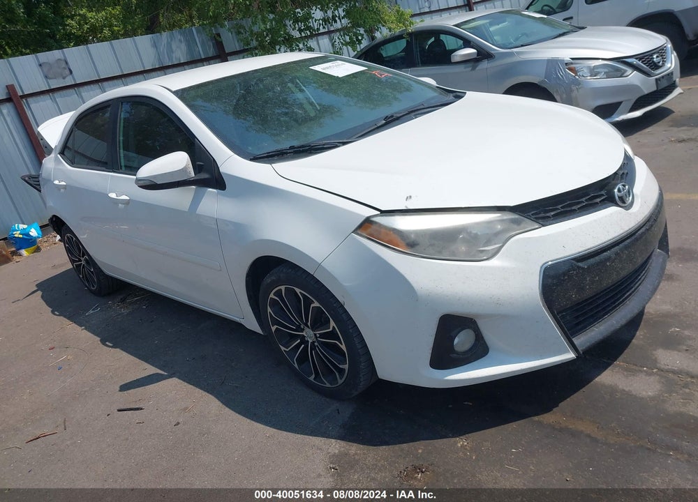 2016 TOYOTA COROLLA S PLUS VIN: 2T1BURHE8GC731499