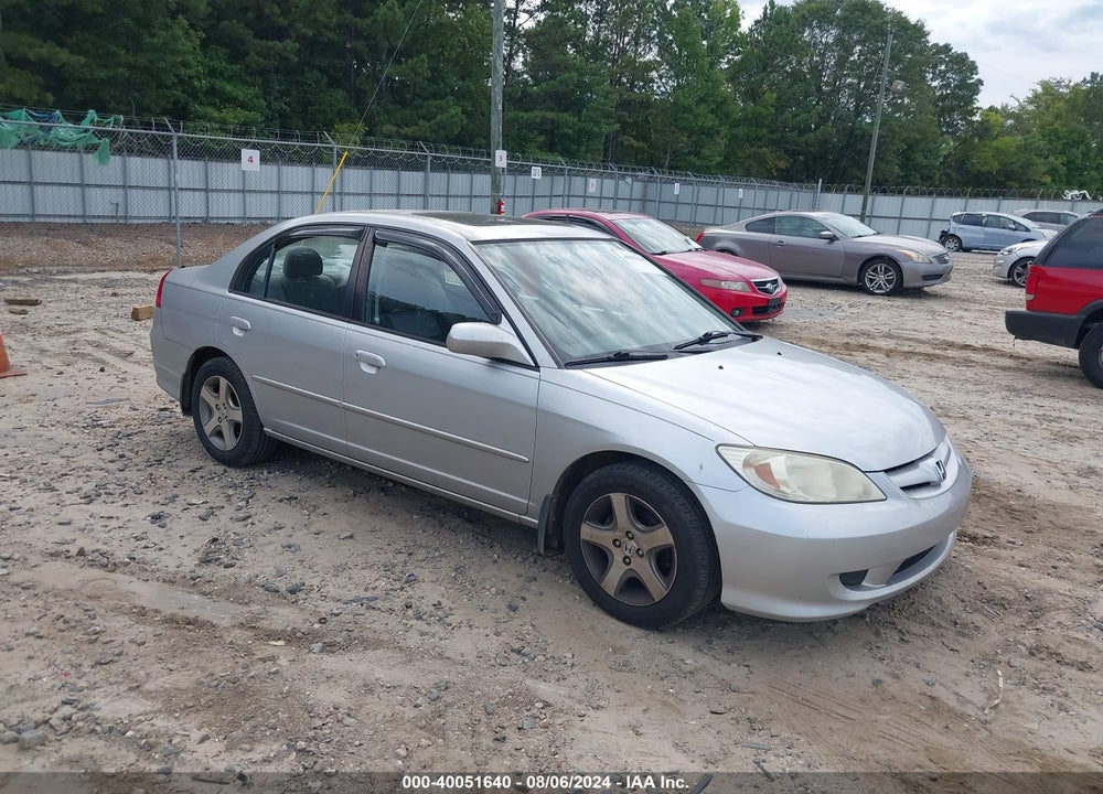 2004 HONDA CIVIC EX VIN: JHMES26764S001677