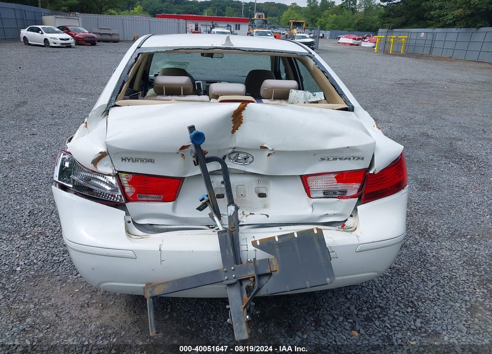 2010 HYUNDAI SONATA GLS VIN: 5NPET4AC5AH584543