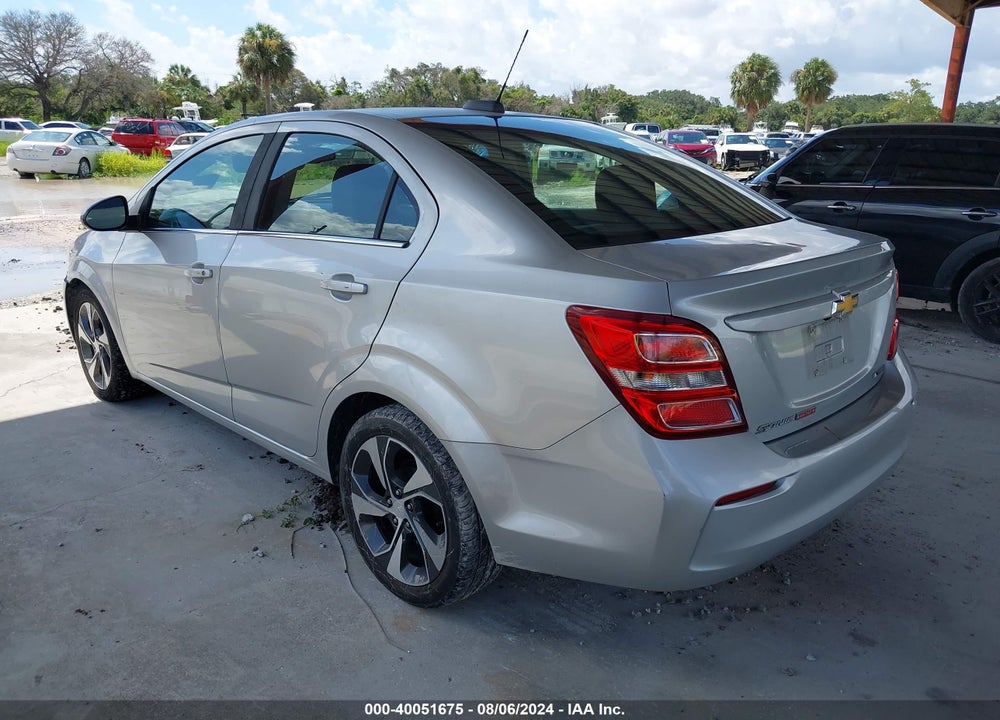 2017 CHEVROLET SONIC PREMIER AUTO VIN: 1G1JF5SBXH4133988