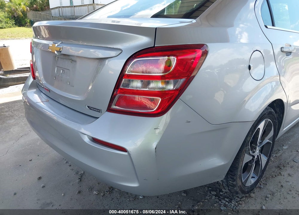 2017 CHEVROLET SONIC PREMIER AUTO VIN: 1G1JF5SBXH4133988