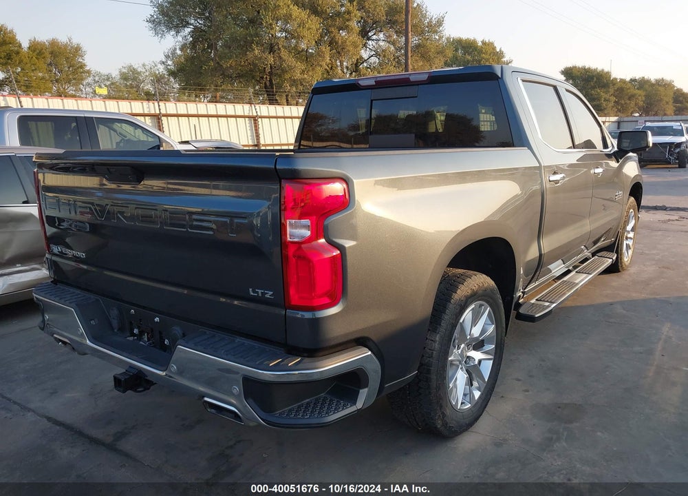 2020 CHEVROLET SILVERADO 1500 4WD SHORT BED LTZ VIN: 3GCUYGED4LG338211