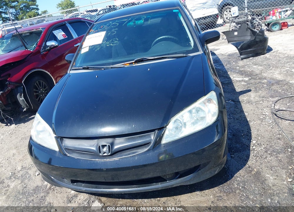 2005 HONDA CIVIC VIN: 2HGES16335H563622