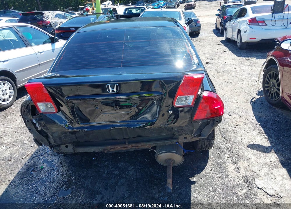 2005 HONDA CIVIC VIN: 2HGES16335H563622