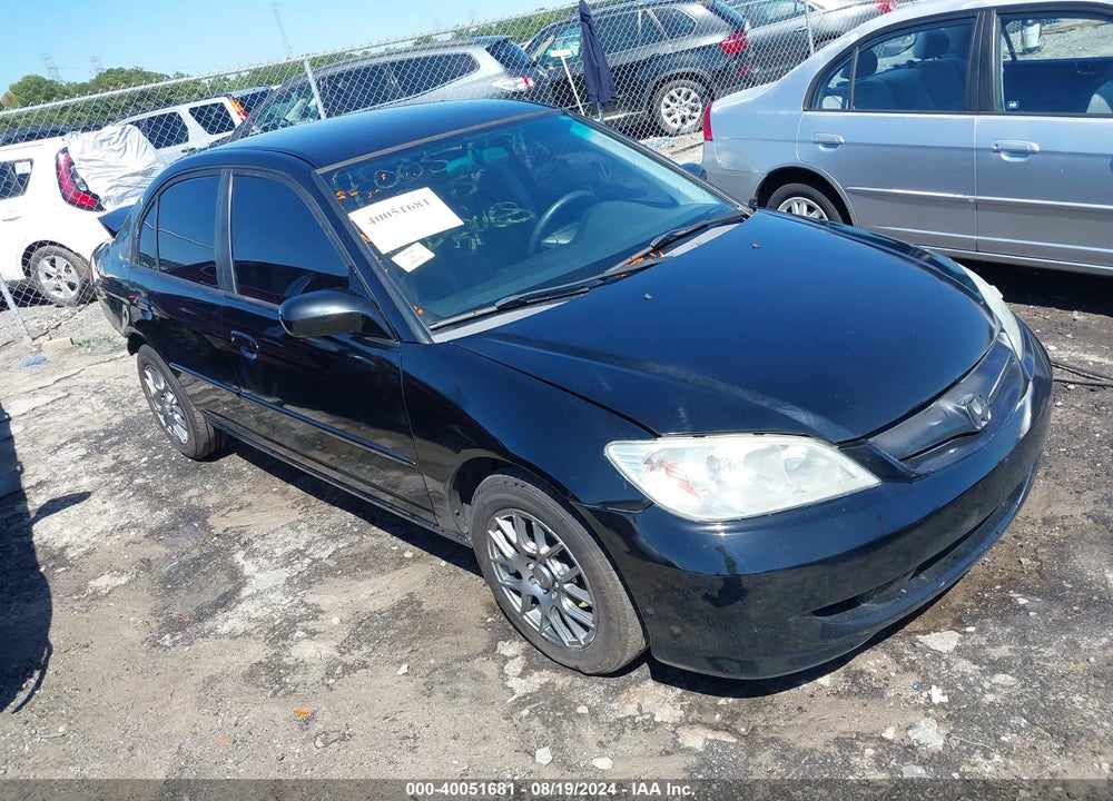 2005 HONDA CIVIC VIN: 2HGES16335H563622