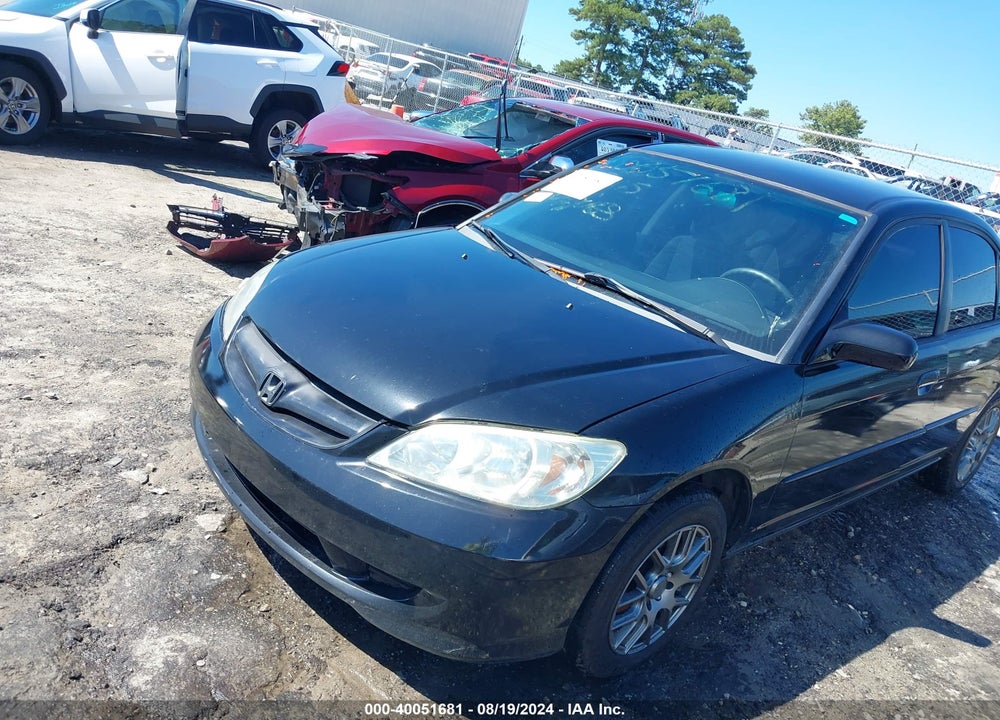 2005 HONDA CIVIC VIN: 2HGES16335H563622