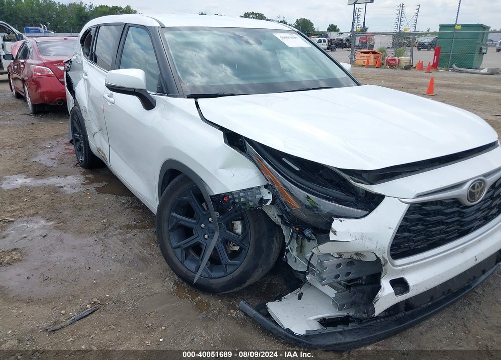 2023 TOYOTA HIGHLANDER LE VIN: 5TDKDRAH2PS504451