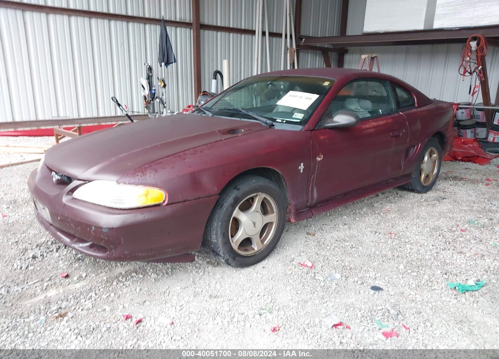 1996 FORD MUSTANG VIN: 1FALP4047TF100851