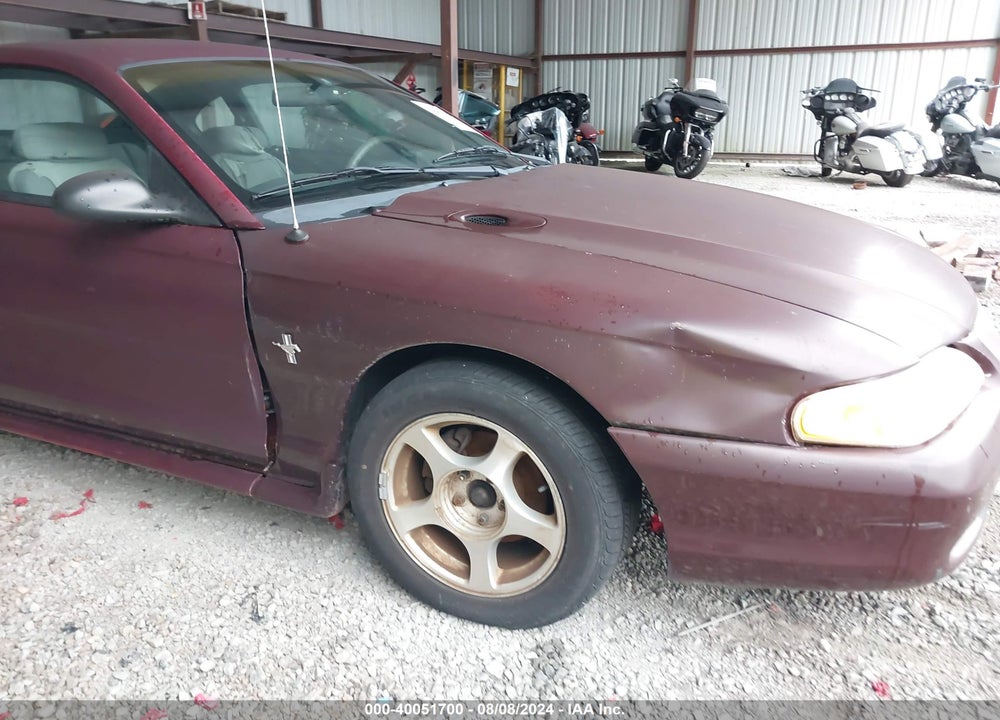 1996 FORD MUSTANG VIN: 1FALP4047TF100851