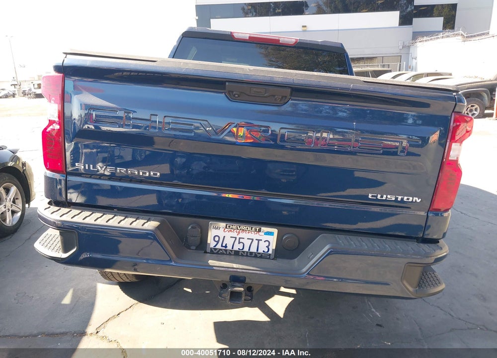 2023 CHEVROLET SILVERADO 1500 2WD SHORT BED CUSTOM VIN: 3GCPABEK2PG186342