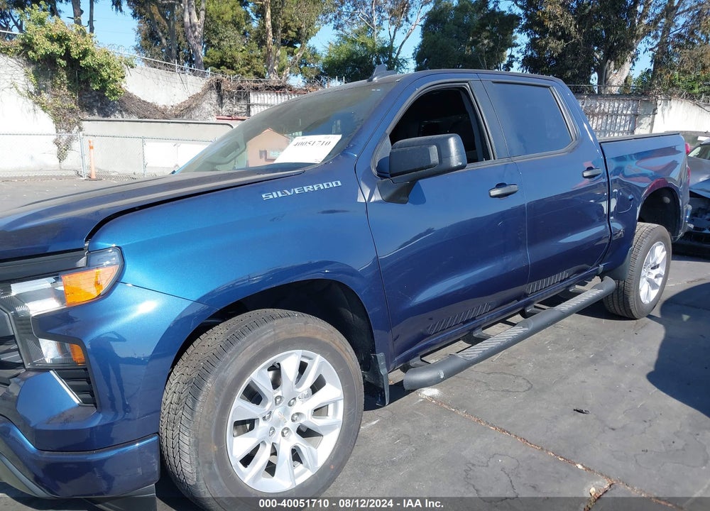 2023 CHEVROLET SILVERADO 1500 2WD SHORT BED CUSTOM VIN: 3GCPABEK2PG186342