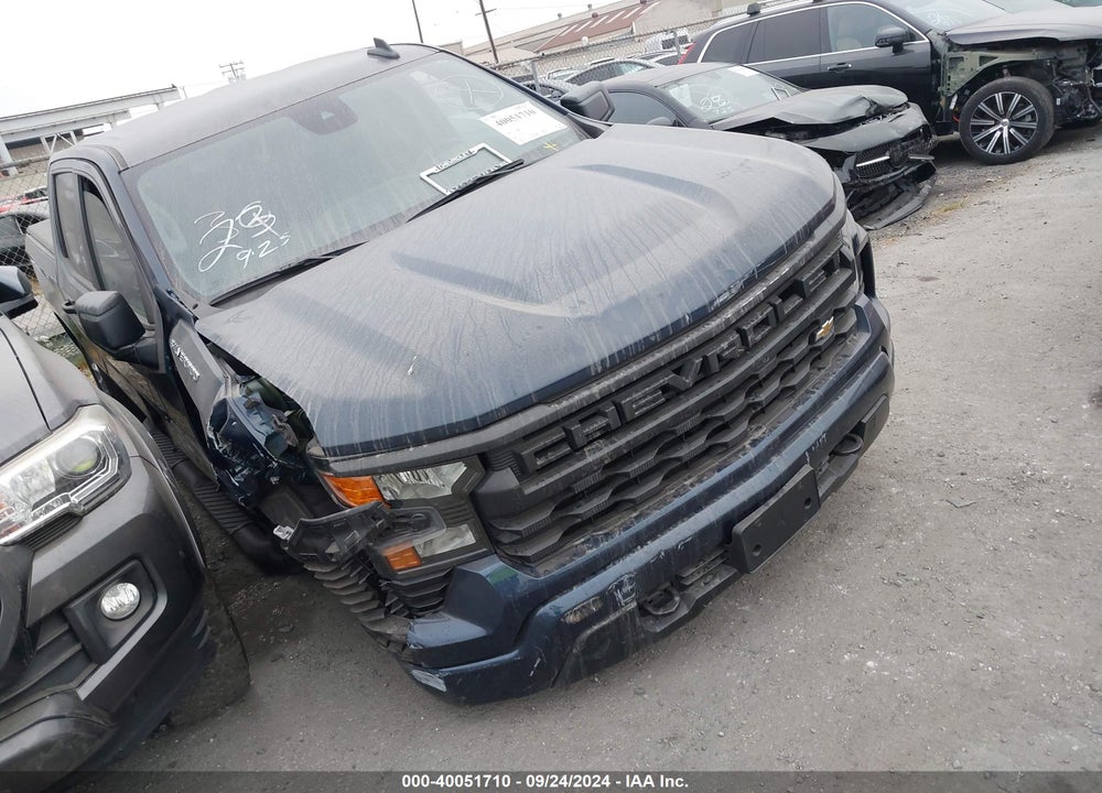 2023 CHEVROLET SILVERADO 1500 2WD SHORT BED CUSTOM VIN: 3GCPABEK2PG186342