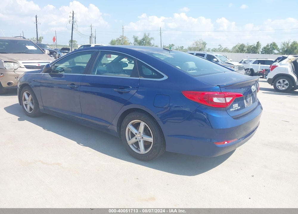 2017 HYUNDAI SONATA SE VIN: 5NPE24AF3HH474677