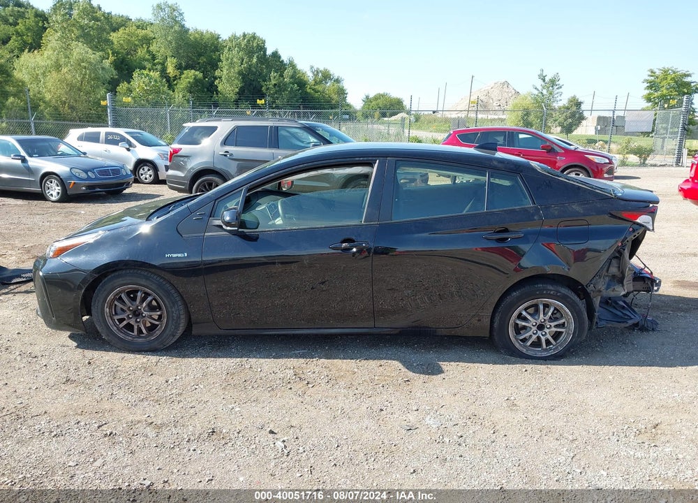 2021 TOYOTA PRIUS L ECO VIN: JTDKAMFUXM3140746