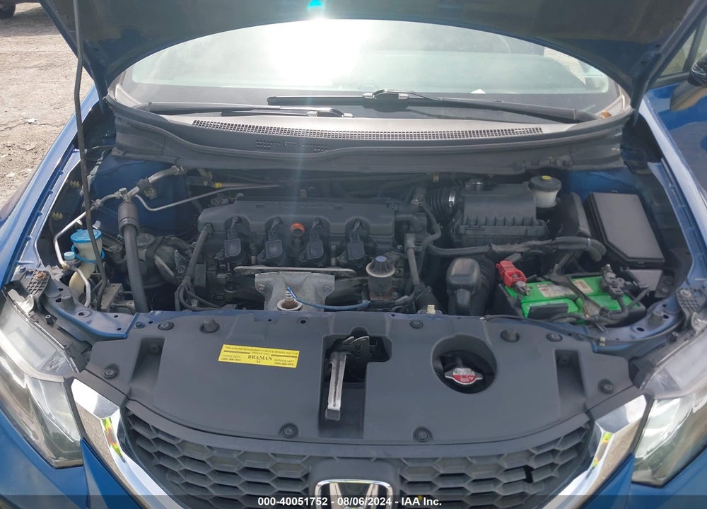 2014 HONDA CIVIC LX VIN: 19XFB2F59EE059677