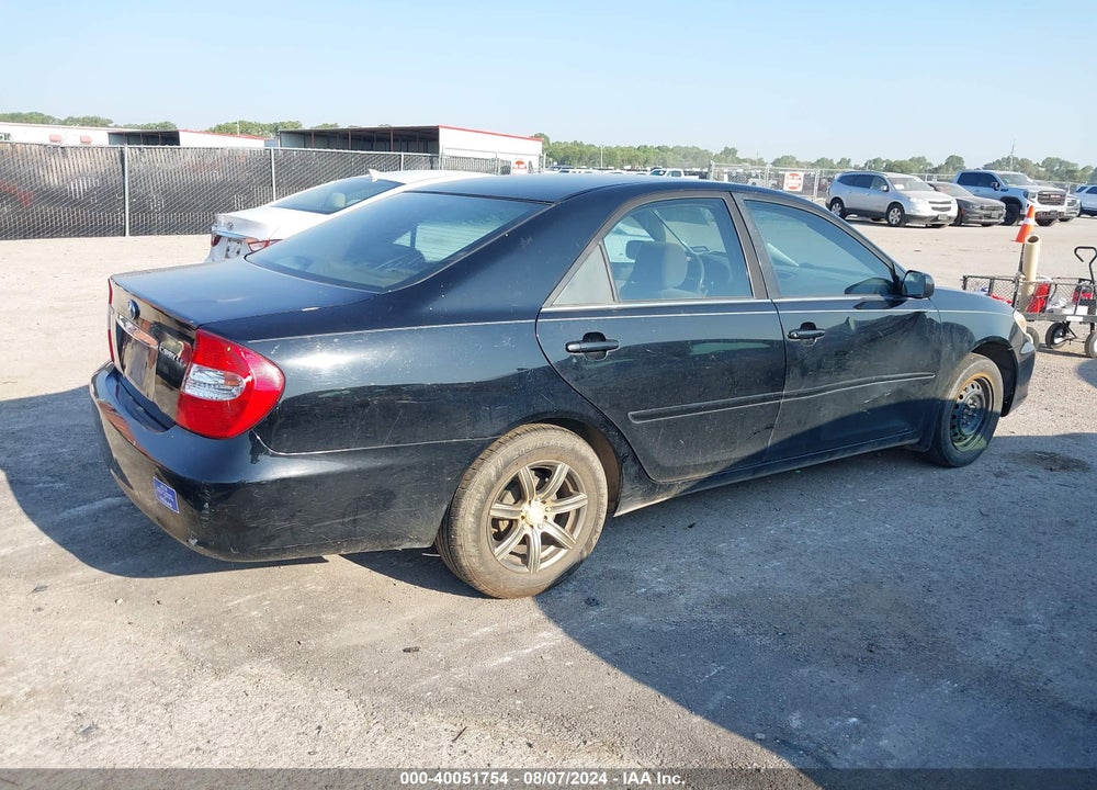 2003 TOYOTA CAMRY LE VIN: JTDBE32KX30242891