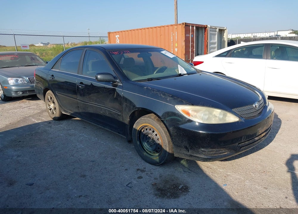 2003 TOYOTA CAMRY LE VIN: JTDBE32KX30242891