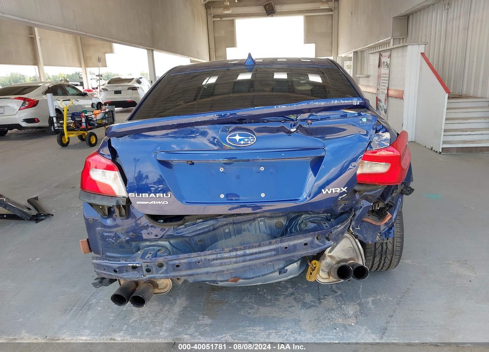 2019 SUBARU WRX PREMIUM VIN: JF1VA1C6XK9804013