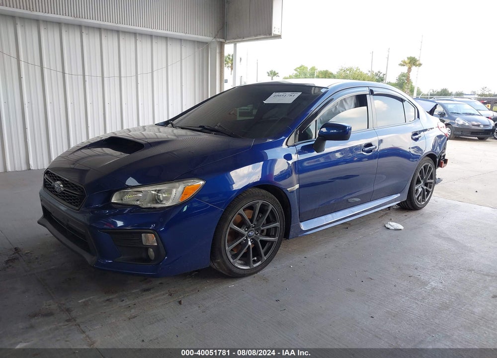 2019 SUBARU WRX PREMIUM VIN: JF1VA1C6XK9804013
