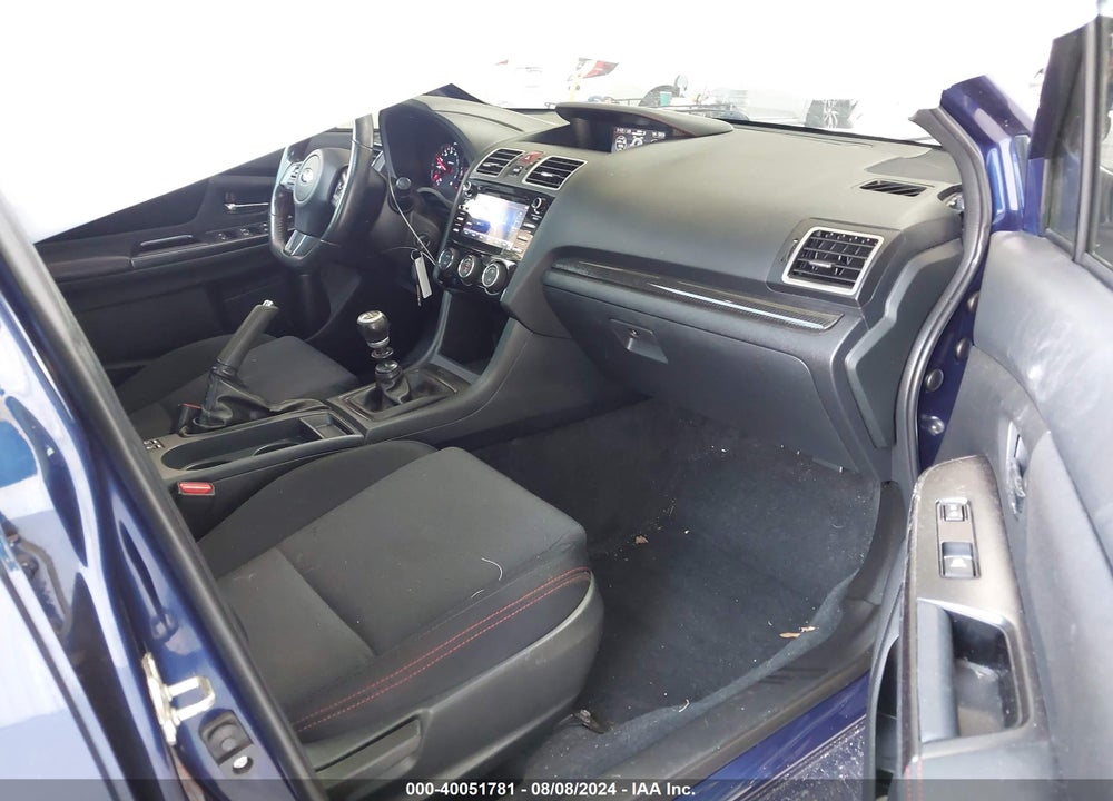 2019 SUBARU WRX PREMIUM VIN: JF1VA1C6XK9804013