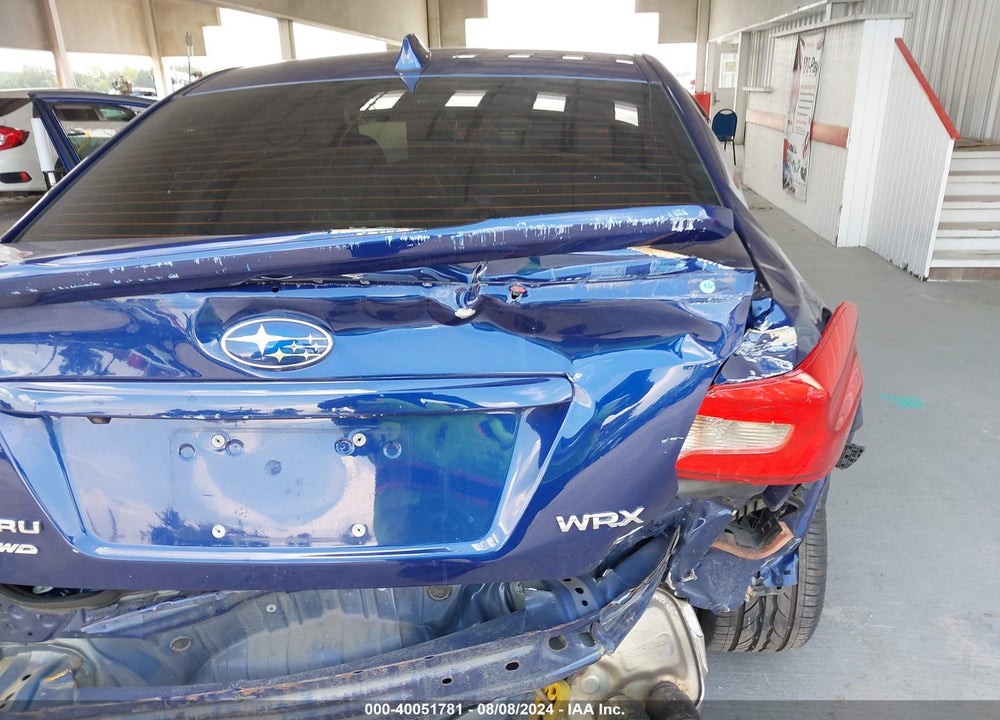 2019 SUBARU WRX PREMIUM VIN: JF1VA1C6XK9804013